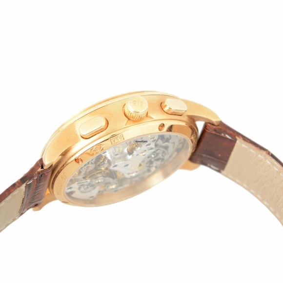 Glashutte PanoGraph Manual 18K Gold Mens Watch - Picture 2 of 5